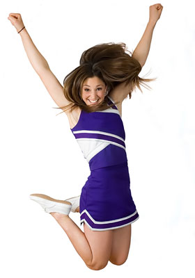 photo of cheerleader
