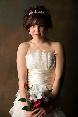 Photograph of a syracuse bride