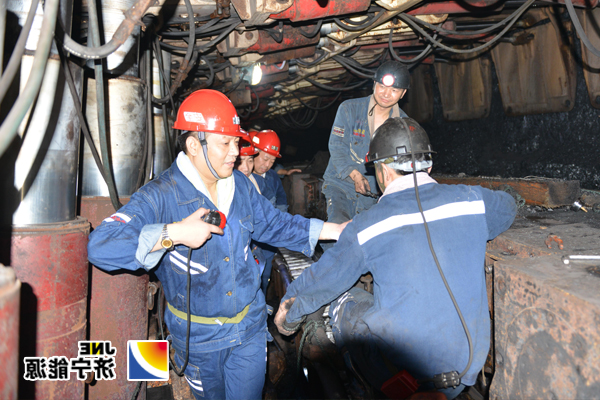 张广宇国庆节日到霄云煤矿检查慰问