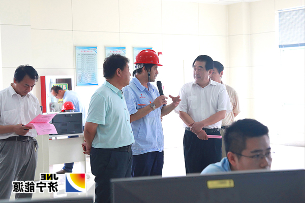 市人大常委会副主任罗心光到济矿民生热能公司调研