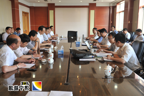 李大普一行到鹿洼煤矿检查指导工作