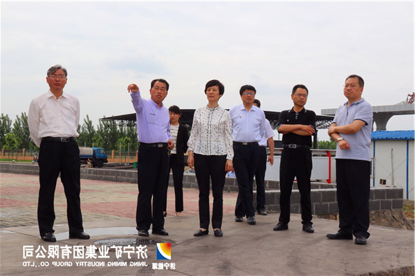 市委常委、组织部长孔凡萍到济矿物流视察指导工作