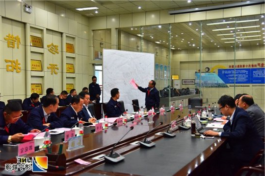 肖自义一行到金源煤矿开展四季度安全执法监察