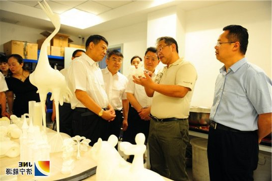 马树华、丰家雷带队参观北京3D打印研究院