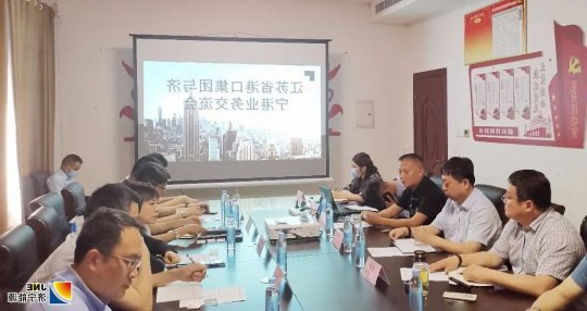 闵维参加江苏省港口集团业务交流会