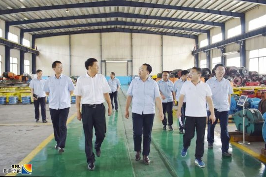 张广宇到物资公司运河分部检查指导工作