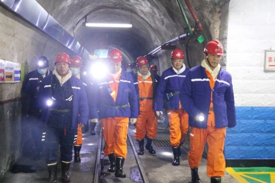 国家矿山安全监察局检查组到义桥煤矿开展督导检查