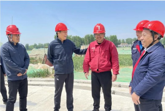 张广宇到阳城技改项目现场调研指导工作