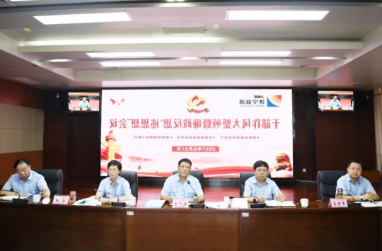 集团公司召开干部作风大整顿暨廉政反思“述思想”会议