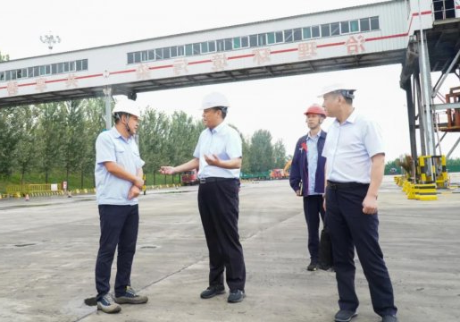 张广宇到太平港调研指导工作 慰问一线干部职工