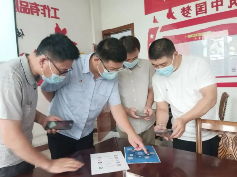 霄云煤矿丨积极向干部职工推广济宁能源融媒矩阵