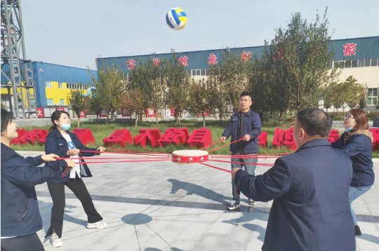 盛源公司丨举办“喜迎二十大 奋进向未来”职工趣味运动会