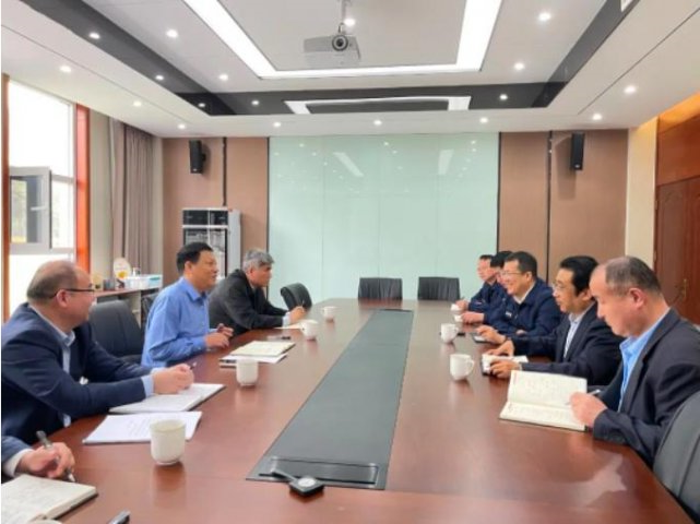 张广宇到盛源公司权属企业调研指导工作