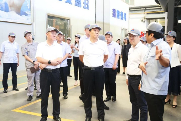 张广宇带队到精密制造产业园调研指导工作