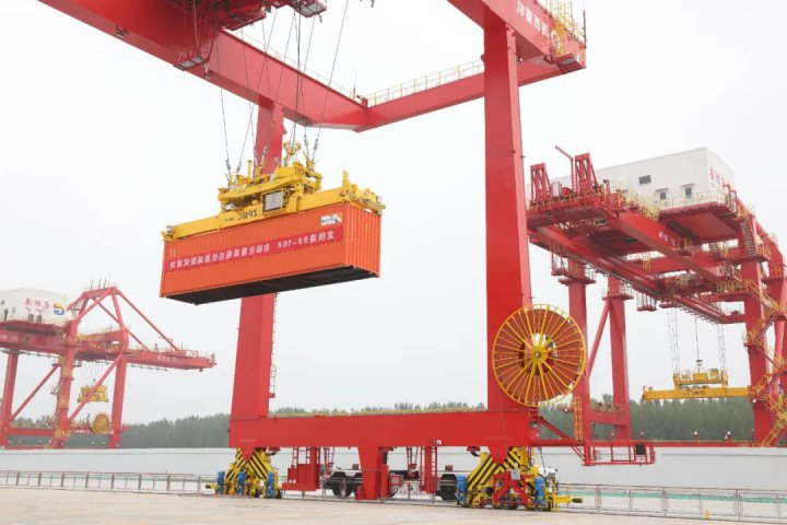 提前30天！龙拱港9#-10#自动化集装箱泊位联调联试成功