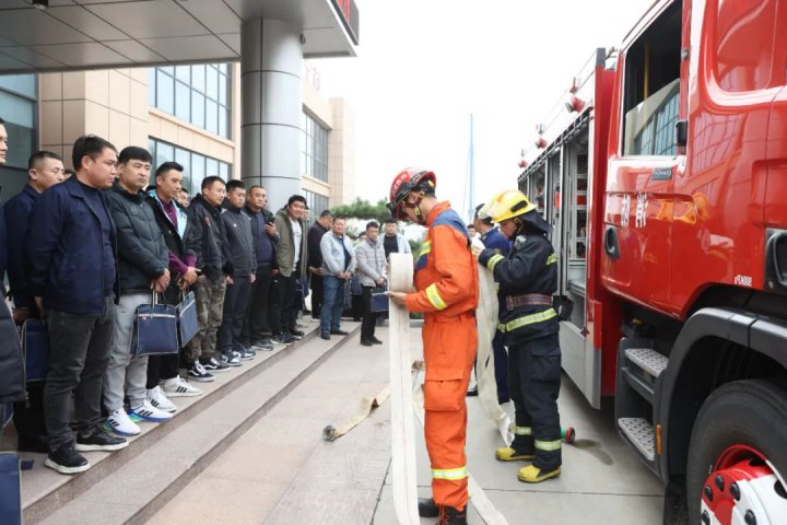 筑牢安全“防火墙”，济宁能源组织开展消防安全知识和技能专项培训