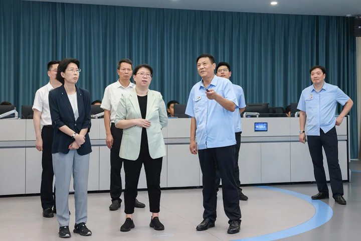 衢州市领导到济宁能源集团参观调研