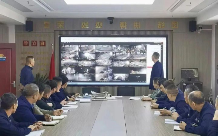 把井下现场“搬到”会场，金桥煤矿创新推出“可视化班前会”