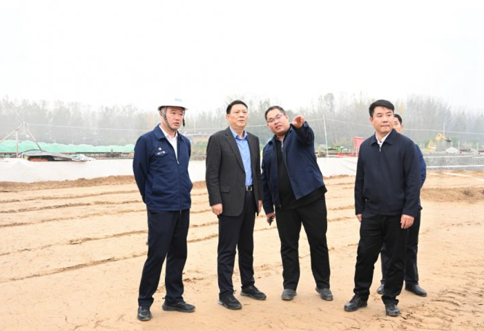 张广宇到梁山港调研指导工作